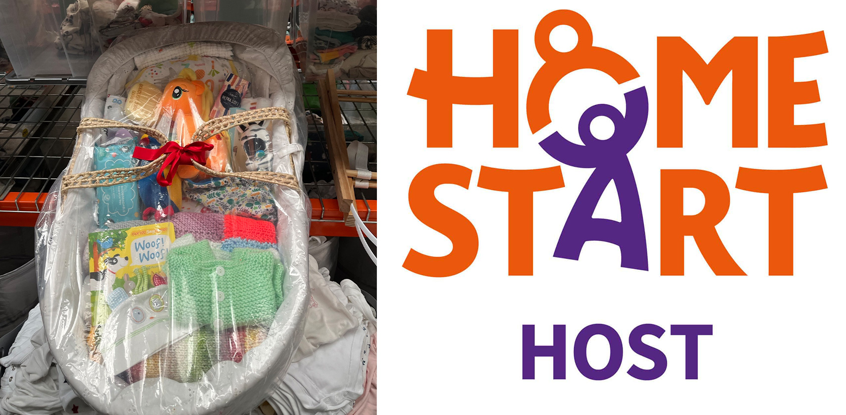 Mailbox Product delivery to Home-Start HOST Baby Bank
